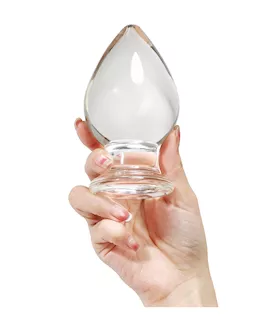 Lucent Giant Glass Butt Plug