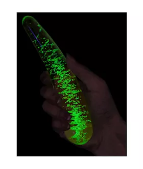 Lucent Glow In The Dark Icicle Glass Wand