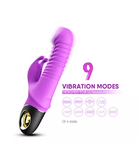 Rabbit Thrusting Vibrator
