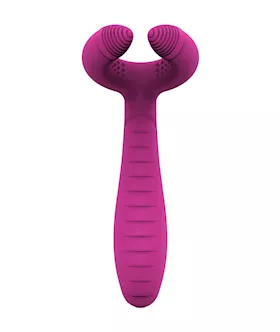 All Mine Textured Couples Vibrator