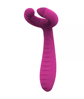 All Mine Textured Couples Vibrator