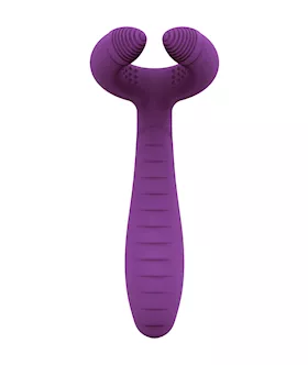 All Mine Textured Couples Vibrator