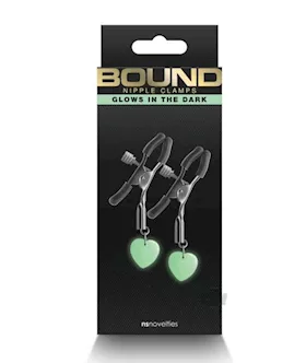 Bound Nipple Clamps G3 Glow in the Dark