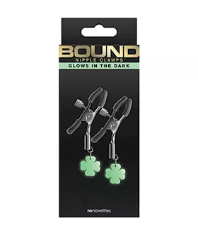 Bound Glow In The Dark Nipple Clamps G4