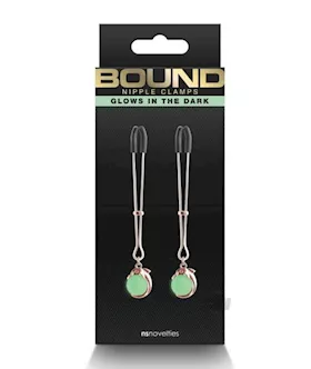 Bound Nipple Clamps G1 Glow in the Dark