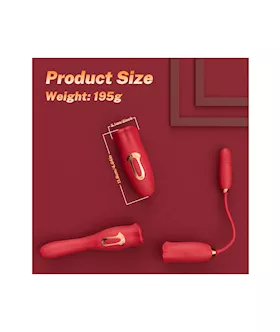 Ruby Lips Licking Tongue Vibrator