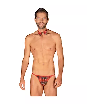 Obsessive Mr Merrilo Thong  Bow Tie