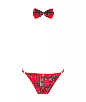 Obsessive Mr Merrilo Thong & Bow Tie