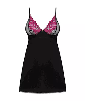 Obsessive Rosenty Chemise & Thong
