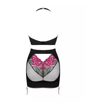 Obsessive Rosenty Teddy Top & Skirt