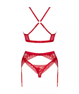 Obsessive Lacelove Three Piece Set