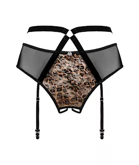 Obsessive Allunes Crotchless Garter Belt
