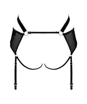 Obsessive Allunes Crotchless Garter Belt
