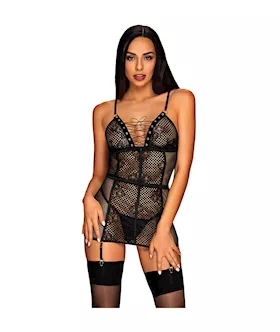 Obsessive Basitta Chemise  Thong