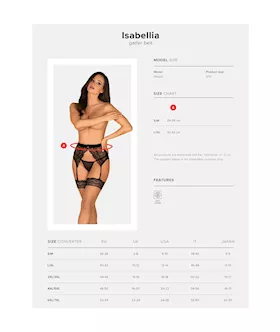 Obsessive Isabellia Garter Belt