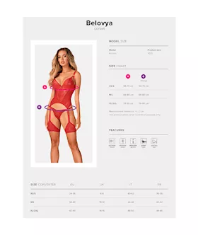 Obsessive Belovya Corset 