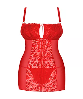 Obsessive Blossmina Chemise & Thong
