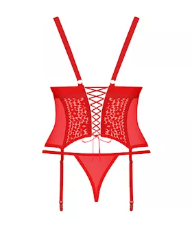 Obsessive Blossmina Corset & Thong