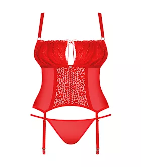 Obsessive Blossmina Corset & Thong