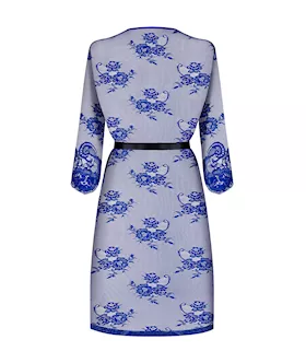 Obsessive Cobaltess Peignoir