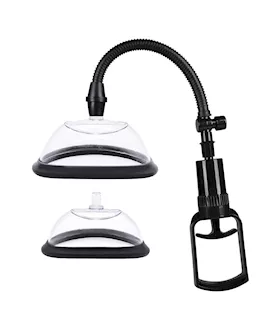 Manual Pussy Pump with Dual Cups