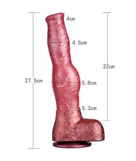 Wild Canid Knot Fantasy Dildo