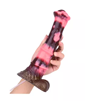 Wild Brash Centaur Warrior Squirting Fantasy Dildo With Balls