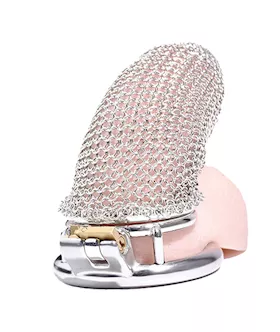 Sir Lancelot Chainmail Chastity Cage