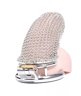 Sir Lancelot Chainmail Chastity Cage