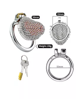Sir Galahad Chainmail Chastity Cage