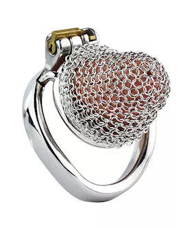 Sir Percival Chainmail Chastity Cage