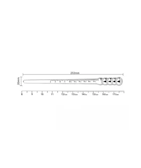 Smooth Stainless Steel Urethral Sounding Rod