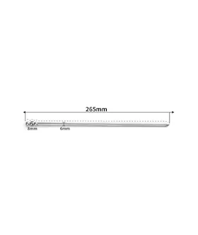 Deep Stainless Steel Urethral Sounding Rod