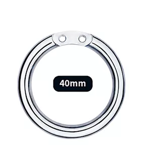 Minimal Hex Locked Inverted Chastity Cage With Dildo Attachment