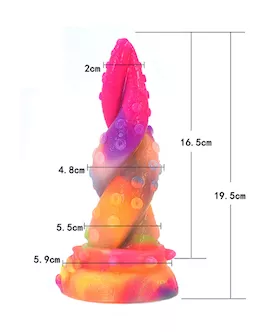 Wild Cthulhu Tentacle Glow In The Dark Fantasy Dildo