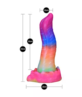 Wild Hungry Beast Glow In The Dark Fantasy Dildo