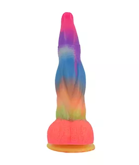 Wild Primordial Being Glow In The Dark Fantasy Dildo With Balls