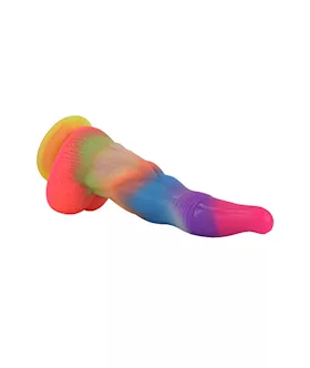 Wild Primordial Being Glow In The Dark Fantasy Dildo With Balls