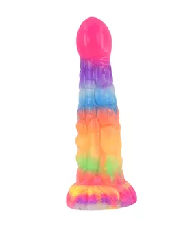 Wild Distinctive Scaled Lizard Glow In The Dark Fantasy Dildo