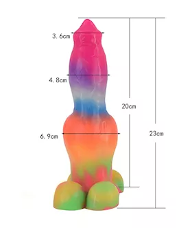 Wild Xeno Quad Glow In The Dark Fantasy Dildo