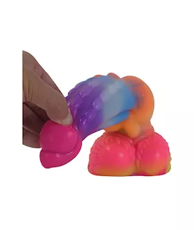 Wild Wolf Pack Glow In The Dark Knotted Fantasy Dildo