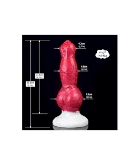 Wild Hellbound Demon Knotted Fantasy Dildo