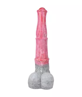 Wild Brawny Mustang Fantasy Dildo With Balls