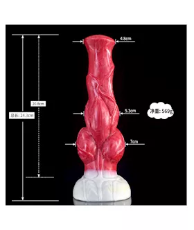 Wild Diablo Demon Knotted Fantasy Dildo