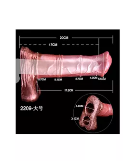 Wild Enraged War Horse Fantasy Penis Sleeve