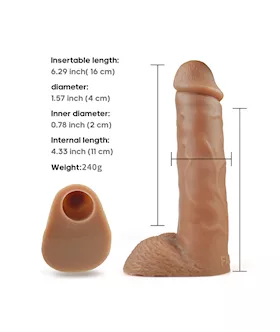 Kai Strap-on Penis Extension Sleeve