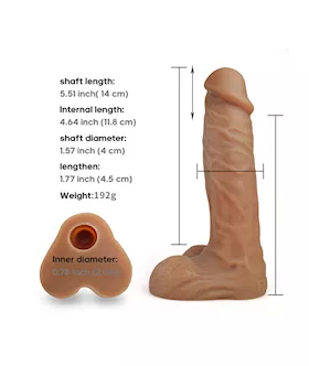 Ari Strap-on Penis Extension Sleeve