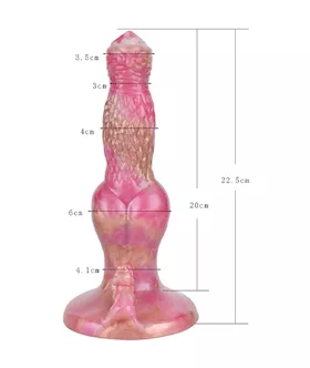 Wild Regal Eagle Knotted Fantasy Dildo