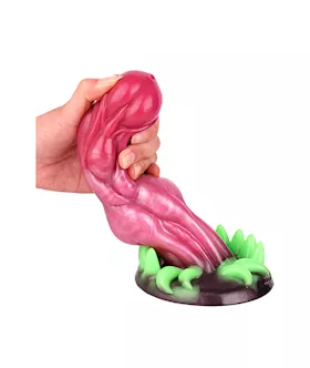 Wild Infernal Demon Knotted Fantasy Dildo