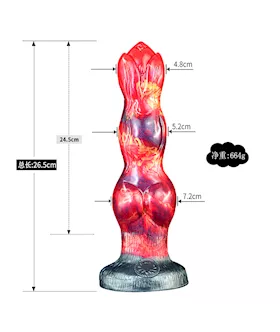 Wild Manticora Triple Bulge Dildo